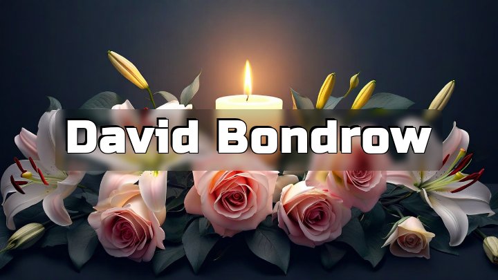 David Bondrow, Lancaster, NY