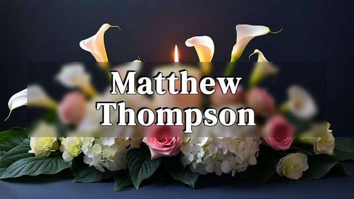 Matthew Thompson, Burlington, NC